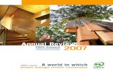 PEFC Annual Review 2007