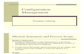 Configuration Management Process Training