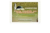 Forty Hadiths on Intercession