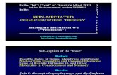 Spin-Mediated Consciousness (Talk)