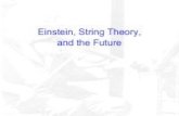Einstein,String Theory and the Future