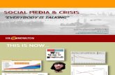 Social Media & Crisis: Everybody's Talking (Presentation)