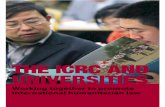 The ICRC and universities: working together to promote international humanitarian law