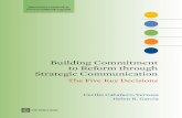 Building Commitment to Reform through Strategic Communication:  The Five Key Decisions