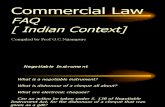 Comercial Law FAQ