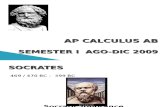 AP Calculus Ab Semester i Ago-dic 2009 II