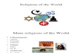 Five Religions of the world