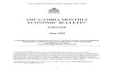 Gambia Quarterly Economic Bulletin June 2009- Part One