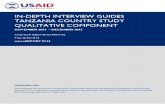 mR 134 - Tanzania Country Study: Interview Guidelines and Questionnaires for Qualitative Component