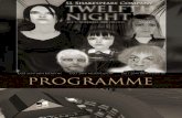 SLSC Twelfth Night, Act 1: Programme