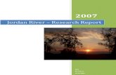 Jordan River – Research Report