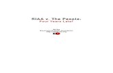 RIAA v. The People: Four Years Later