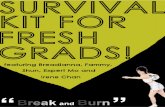 survival kit for fresh grads!