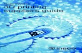 NatureWorks 3D Printing Suppliers Guide
