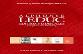 CAT07590 Alphonse Leduc  Éditions Music Sales Catalogue 2015/16