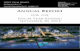 2014 Annual Report for the West Palm Beach CRA