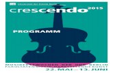 crescendo 2015 Programm
