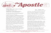 Apostle july august2014