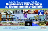SVR Special Pages - 2015 Snoqualmie Valley Chamber Business Directory