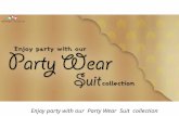 Where to shop designer party wear suits online