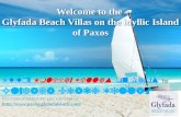 Holiday villas on paxos glyfada beach villas