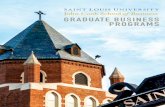 Saint Louis University Graduate Business Programs Viewbook
