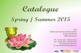 Catalogue Spring / Summer 2015