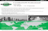 Doha KPI Professional Certification 2015