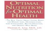 Thomas levy optimal nutrition for optimal health