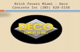 Concrete Miami FL - Deco Concrete Inc (305) 828-5158