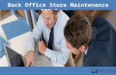 Back Office Store Maintenance POS System