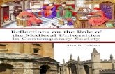 Reflections on the Role of Medieval Universities in Contemporary Society - Alan B. Cobban