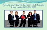Personal Injury Lawyer Brampton - DMS Personal Injury Lawyer (800) 299-0362
