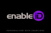 Enable iD - Personalised Data Solutions
