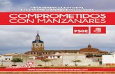 Programa electoral Psoe Manzanares 2015