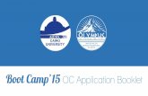 Bootcamp15 Application Booklet