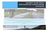 Sodor and Man Ministerial Internship 2015/16