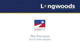 Longwoods Travel USA, 2014 Visitor Report, The Poconos