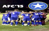 AFC'15 Match Program - Issue 11