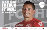 Matchprogramm Thun-Basel