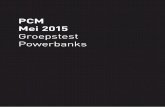 PCM Mei 2015 Groepstest Powerbanks