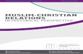 Muslim-Christian Relations in Historical Perspective