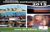 2015 West Nipissing Community and Business Profile