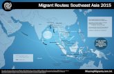 Migrant Routes: Southeast Asia 2015