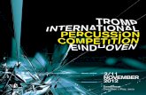 TROMP International Percussion Competition Eindhoven 2012