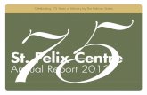 St.Felix Centre Annual Report 2012