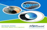 Rowad Plastic - Double Wall Corrugated Pipe