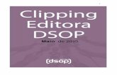 Clipping Editora DSOP Maio 2015