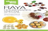 The Kitchen Shop Raya Housewares Special