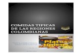 Platos t­picos de regiones colombianas